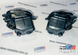 Світлодіодні протитуманні фари BMW 5 Series F10/F11/F07/F18 LCI 2013-2016 зі скляною лінзою, комплект L+R 322-52 фото 6