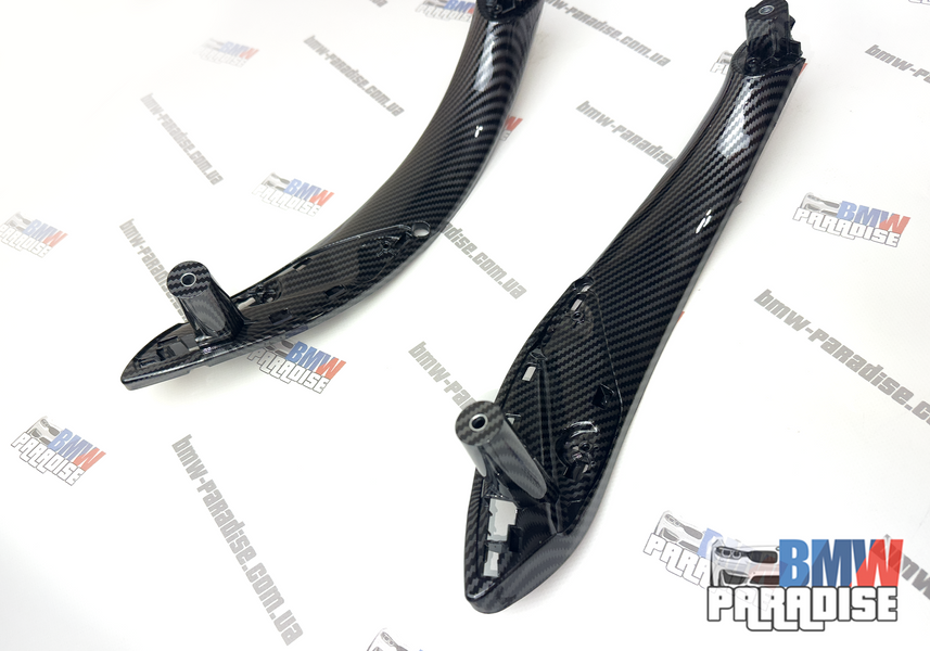 Карбоновые ручки дверей 2 шт ( как оригинал ) BMW F30 F80 F31 F32 F33 F34 F35 322-237 фото