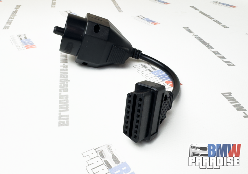 20-контактний кабель-адаптер OBD 2 для BMW E серії, 20-контактний - OBDII 16-контактний кабель для діагностики 322-319 фото