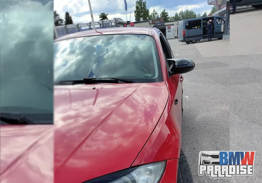 Накладки на зеркала в М-стиле Черный глянец Дорест BMW E81 E82 E87 E88 Е90 Е91 Е92 Е93 322-92 фото