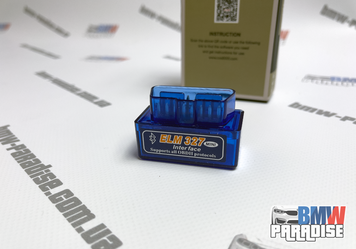 Mini Elm327 V2.1 OBD 2 Діагностичний сканер Bluetooth 322-189 фото