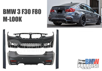 Комплект обвеса BMW F30 F80 M3 LOOK (двухсторонний выхлоп) AutoTechteile 710 5187 322-195 фото