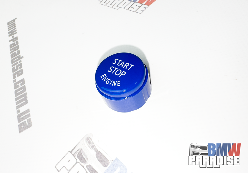 Кнопка START/STOP BMW F01 F02 F10 F11 F12 СИНЯ без кнопки OFF 322-272 фото