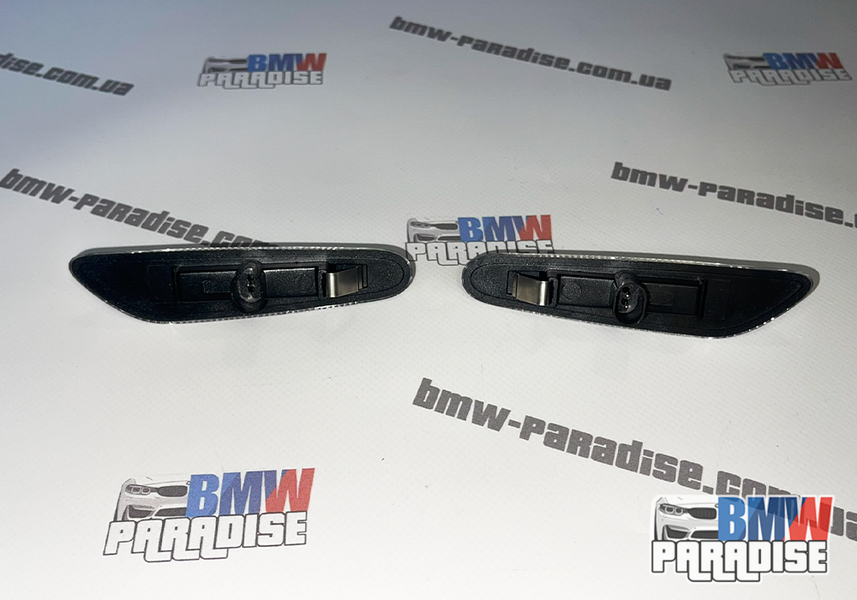 Динамічний LED повторювачі поворотів, прозорі BMW E46 E60 E90 E91 E87 E81 E83 E84 E88 E92 E82 322-125 фото