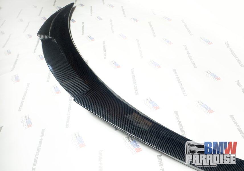 Спойлер BMW 3 E90 M4-style карбон  322-304 фото
