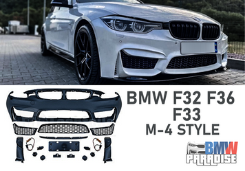 Бампер передний BMW 4 F32 F33 F36 M4-STYLE AutoTechteile 322-152 фото
