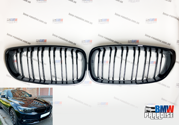 Подвійна решітка радіатора M-Perfomance BMW F34 3 Series GT 2013-2020 322-235 фото