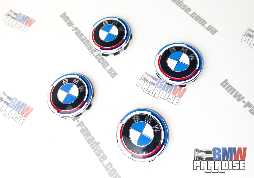 Колпачки для дисков BMW 56mm Юбилейный 322-251 фото