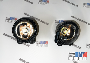 Протитуманні фари з LED лампочками під бампер BMW E92 F10 F07 F22 E93 F23 M3 M5 322-82 фото