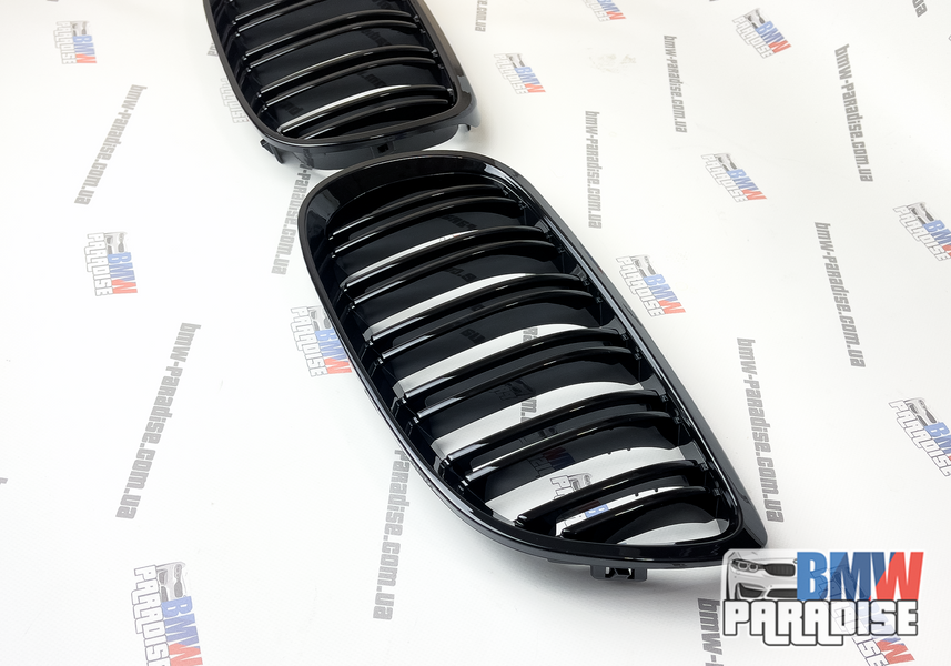 Подвійна решітка радіатора M-Perfomance BMW E92 E93 (2006-2009) Дорест 322-293 фото