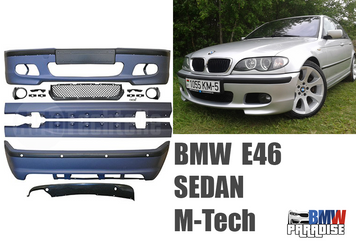 Комплект обвеса BMW 3 E46 98-05 СЕДАН M-Tech (AutoTechteile) 322-164 фото