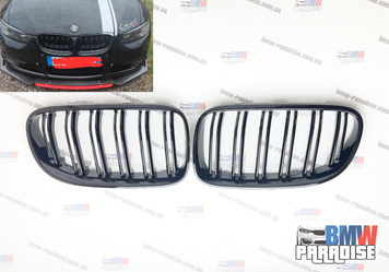 Подвійна решітка радіатора M-Performance для BMW E92 / E93 Рестайлинг (2009&ndash;2013) 322-295 фото
