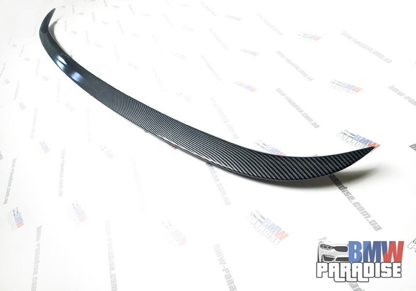 Спойлер BMW 5 E60 M5-style карбон  322-306 фото