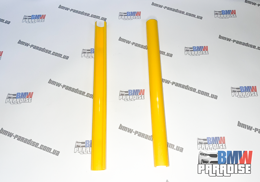 Жовті накладки на розпірку в решітку радіатору F20, F21, F22, F23, F30, F31, F32, F33, F34, F36, F44, F45, F46, G30, G38, G32, G11, G12, F25, G01, F26, G02, G05 322-131 фото