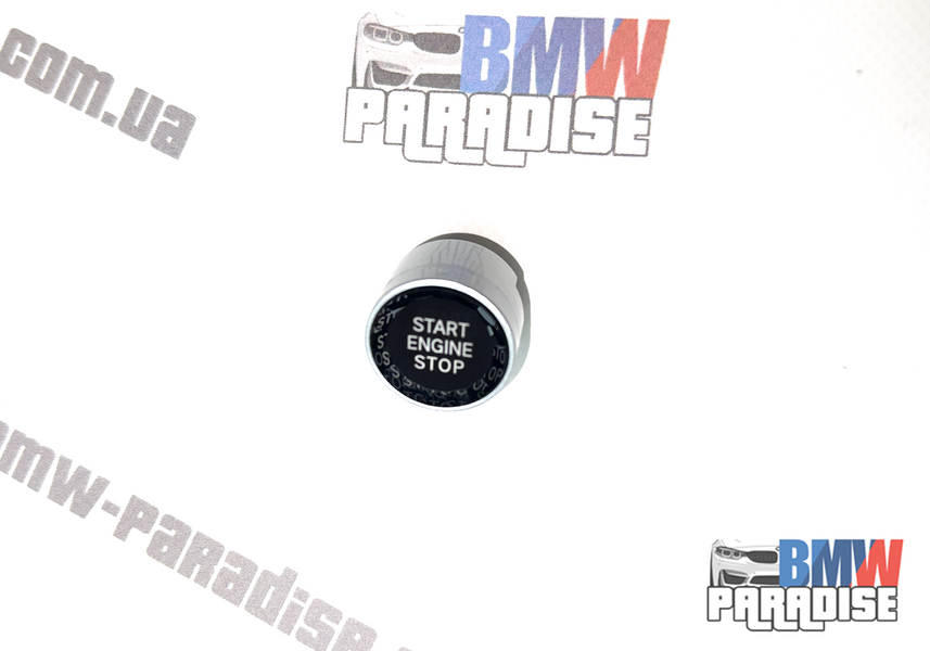 Кнопка START/STOP Diamond (crystal) серебристая для BMW F20 F30 F34 G30 F10 F48 G01 G02 G05 F15 F16 F25 F26 322-254 фото